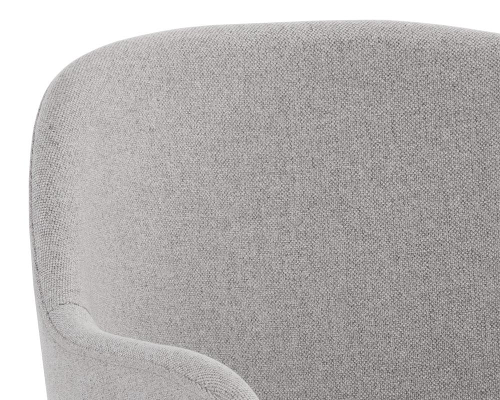 Hensley Dining Armchair - Mina Warm Grey