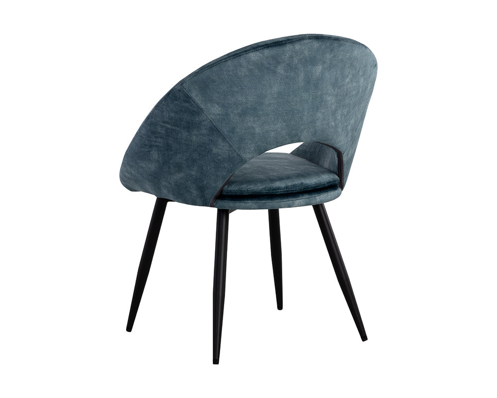 Capaldi Dining Chair - Nono Petrol