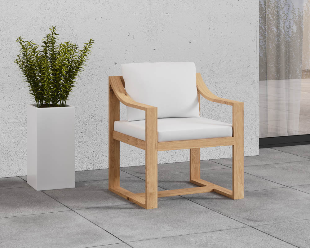 Tahiti Dining Armchair (Patio/Outdoor)