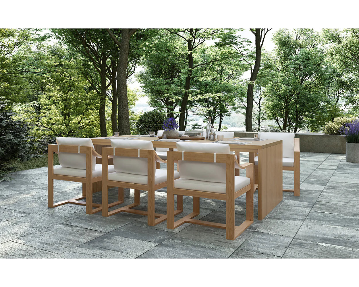 Viga Dining Table - 94.5" (Patio/Outdoor)