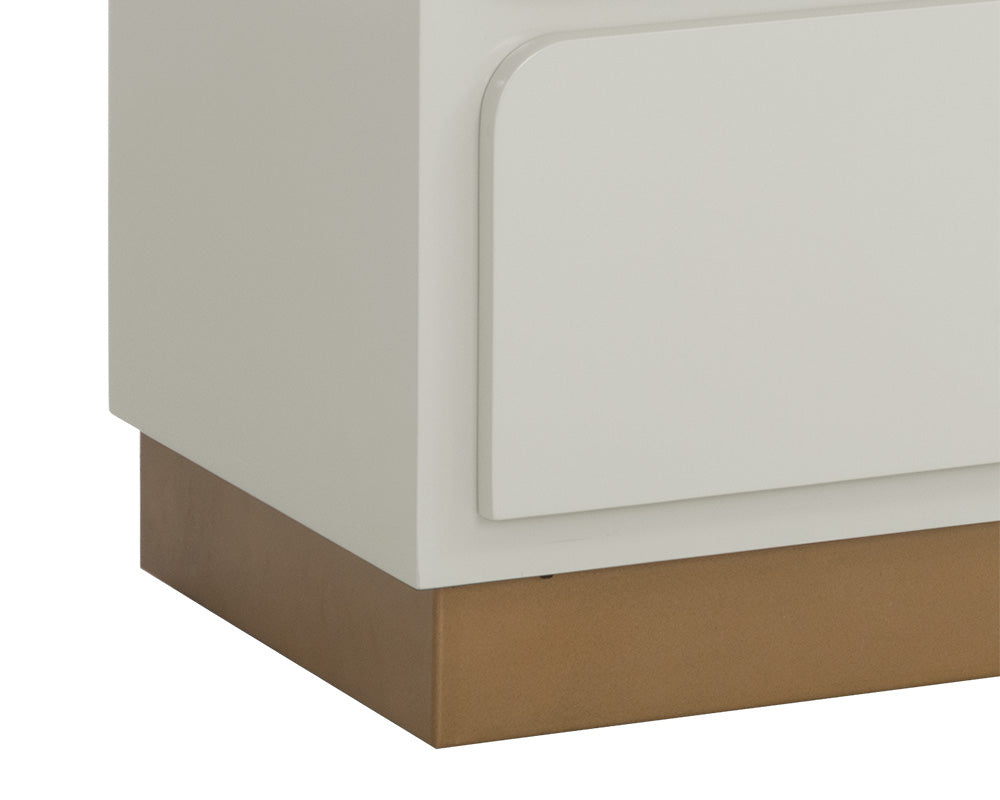Jenkins Dresser - High Gloss Cream