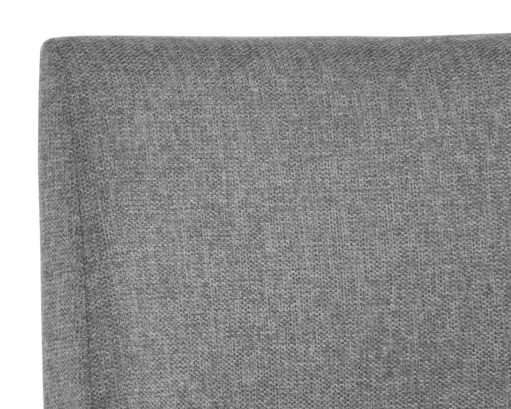 Howard Counter Stool - Antique Brass - Belfast Koala Grey