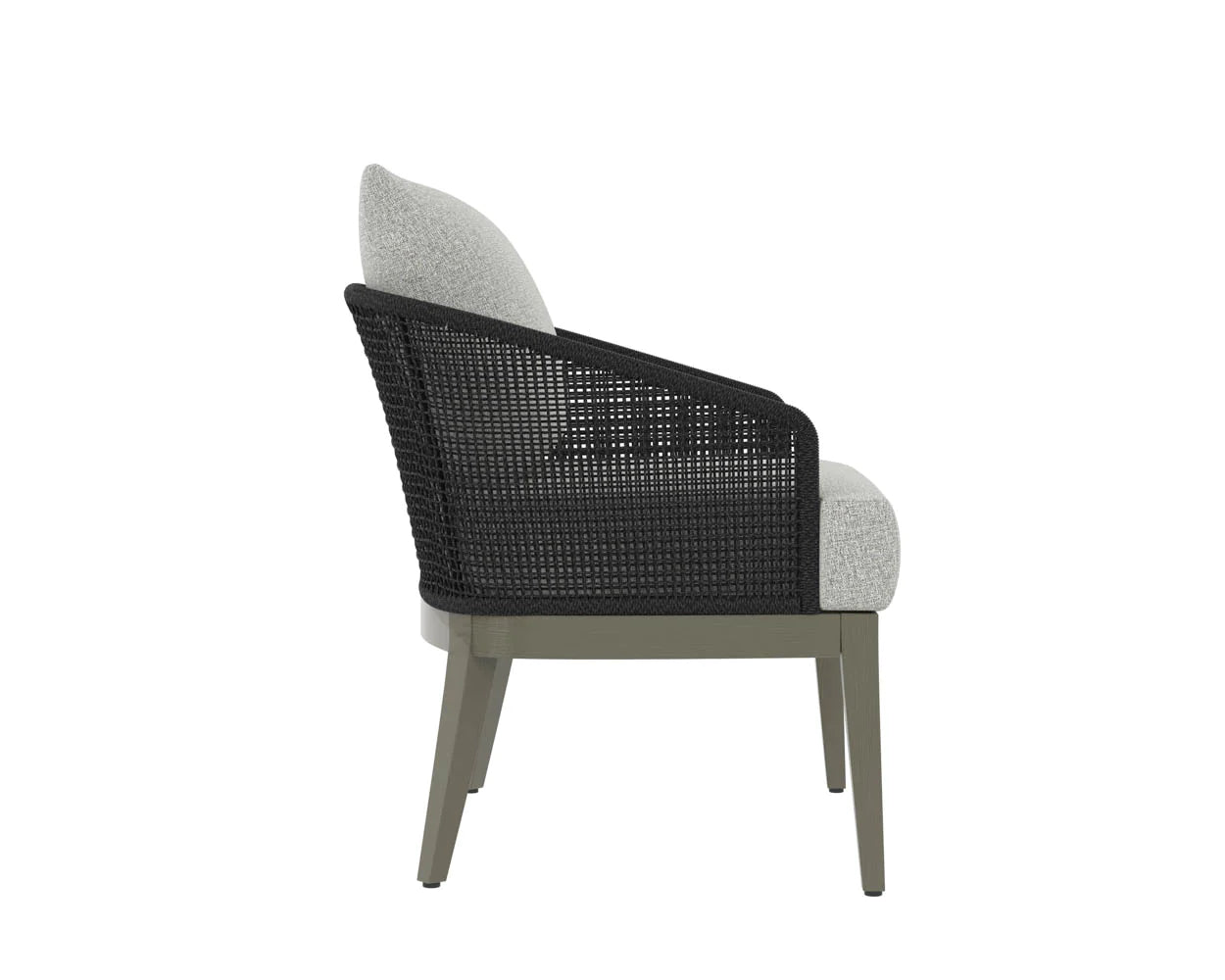 Capri Lounge Chair - Copacabana Marble - Smoke Grey (Patio/Outdoor)