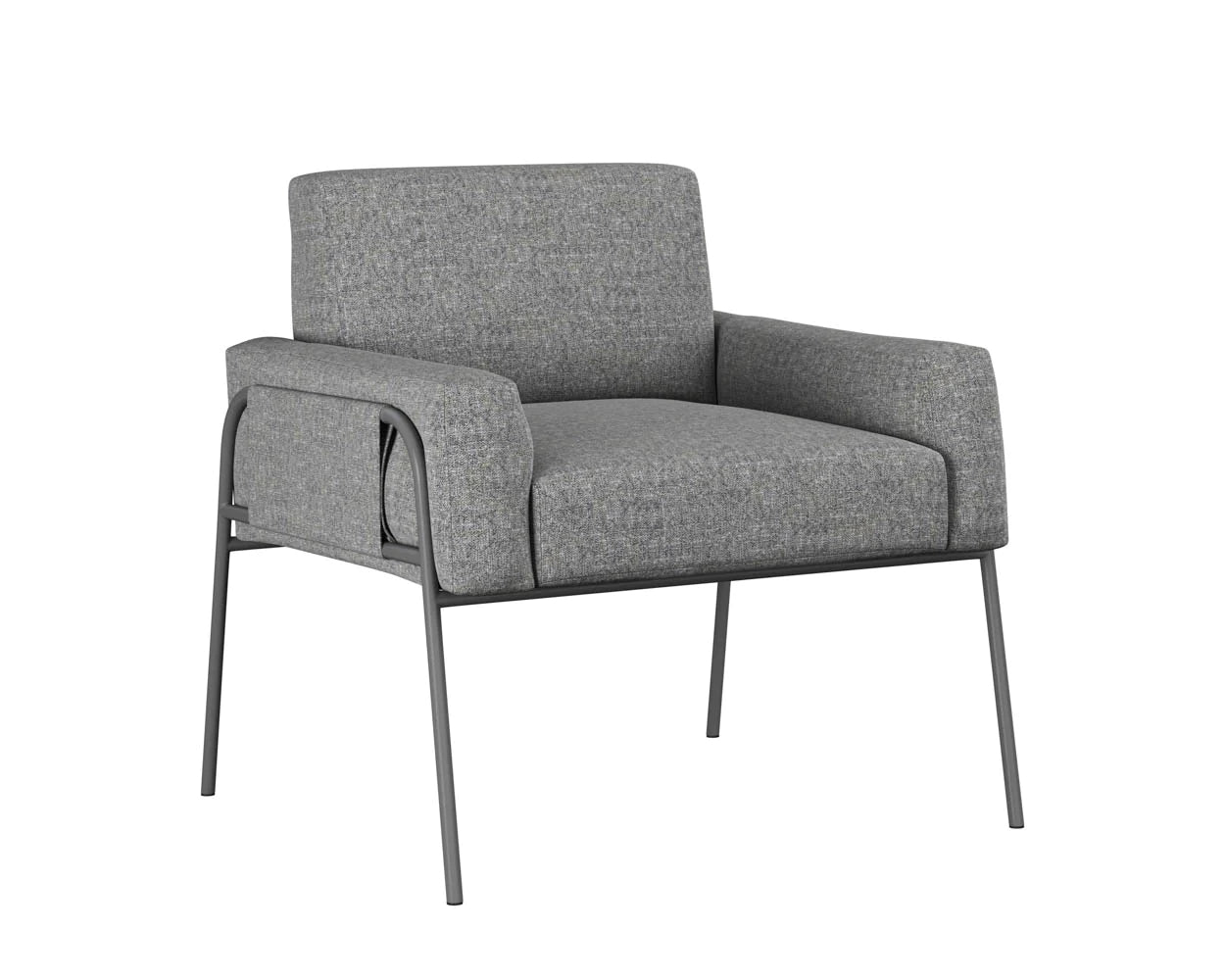 Granada Lounge Chair - Copacabana Grey - Dark Grey  (Patio/Outdoor)