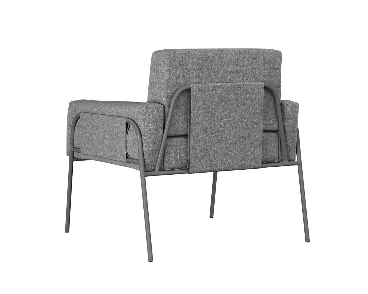 Granada Lounge Chair - Copacabana Grey - Dark Grey (Patio/Outdoor)