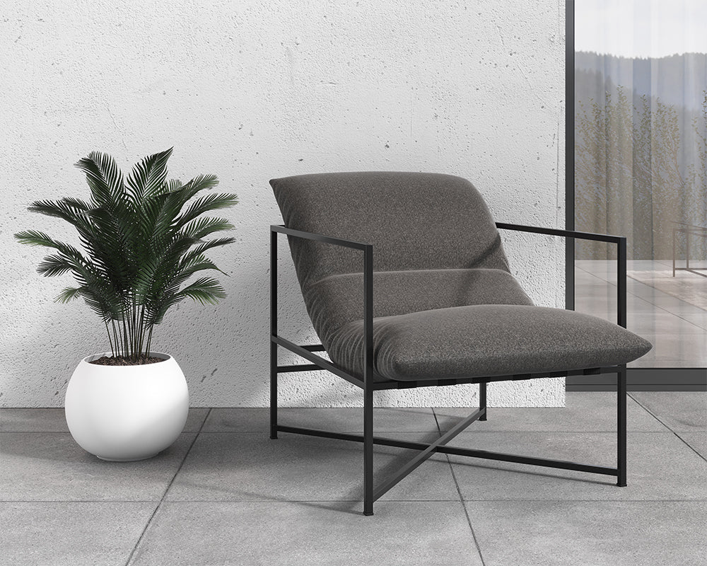 Mallorca Lounge Chair - Gracebay Grey (Patio/Outdoor)