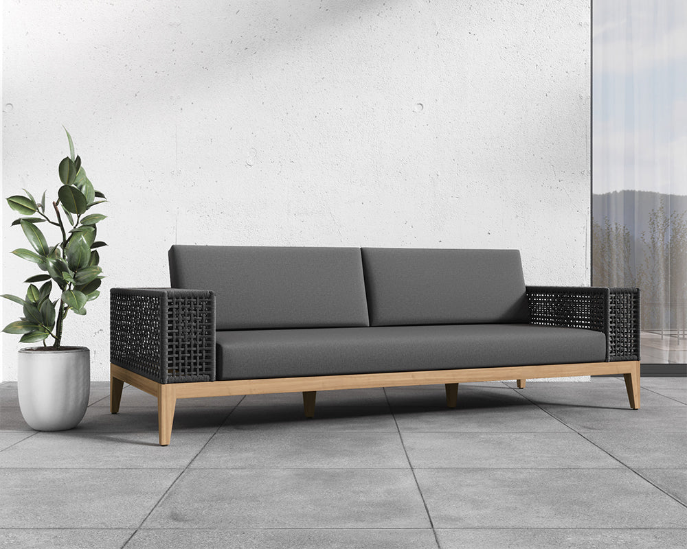 Salerno Sofa - Gracebay Grey (Patio/Outdoor)