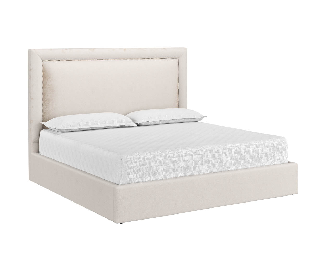 Nylah Bed - King - Bergen Taupe