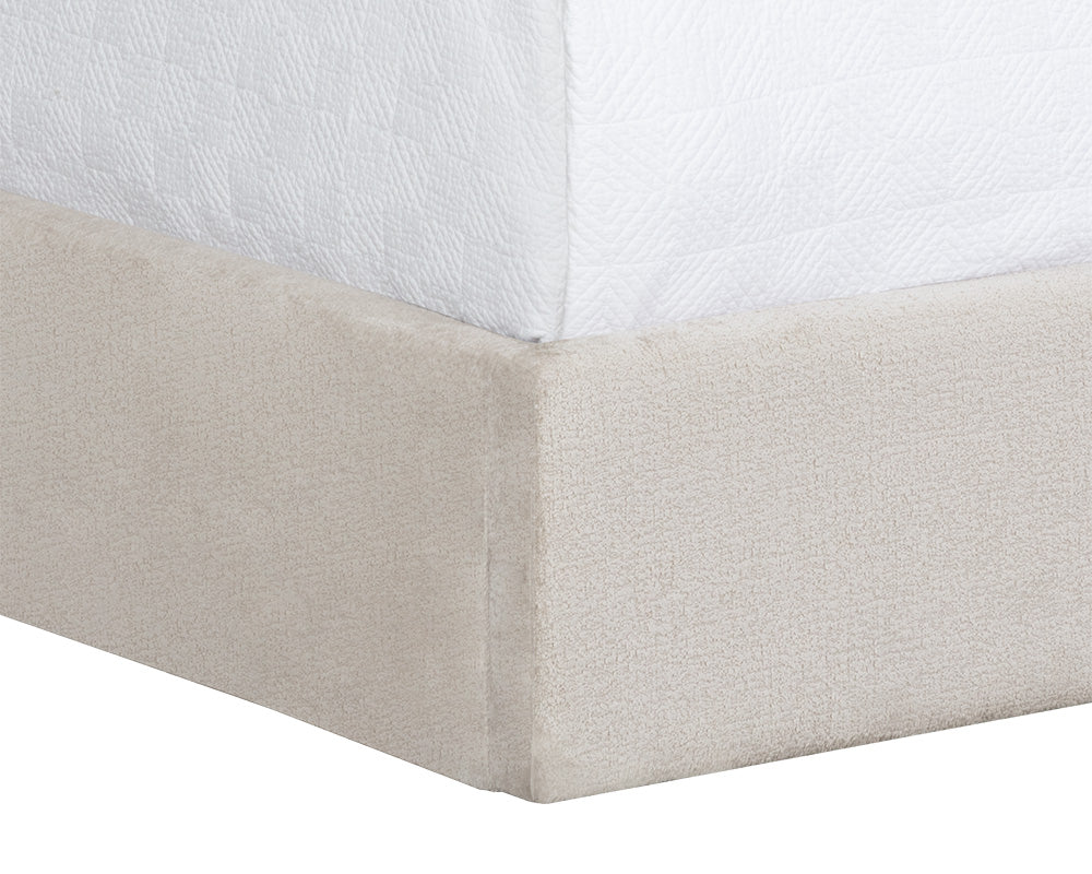 Nylah Bed - King - Bergen Taupe