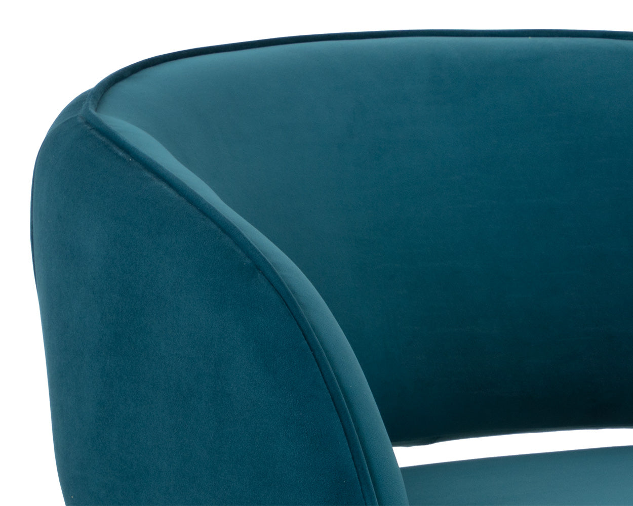 Rosalia Lounge Chair - Timeless Teal