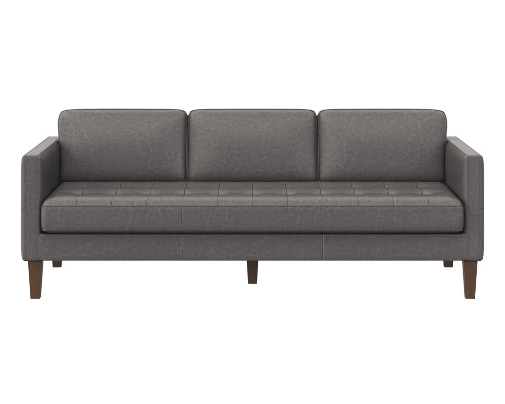 Karmelo Sofa - Vintage Charcoal Leather