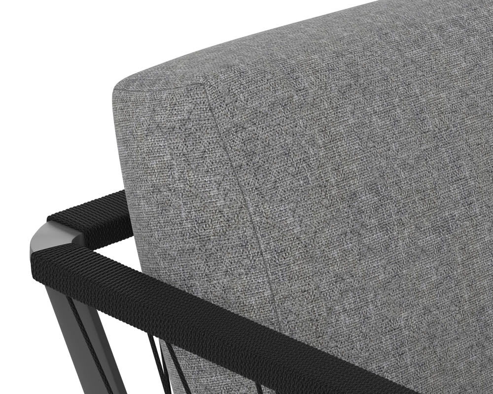 Catania Sofa - Copacabana Grey - Dark Grey (Patio/Outdoor)