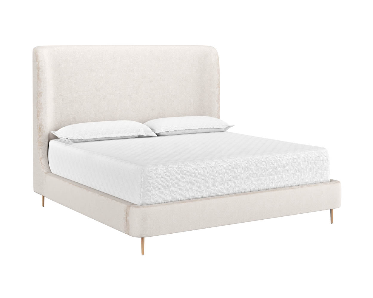 Tierra Bed - King - Bergen Taupe