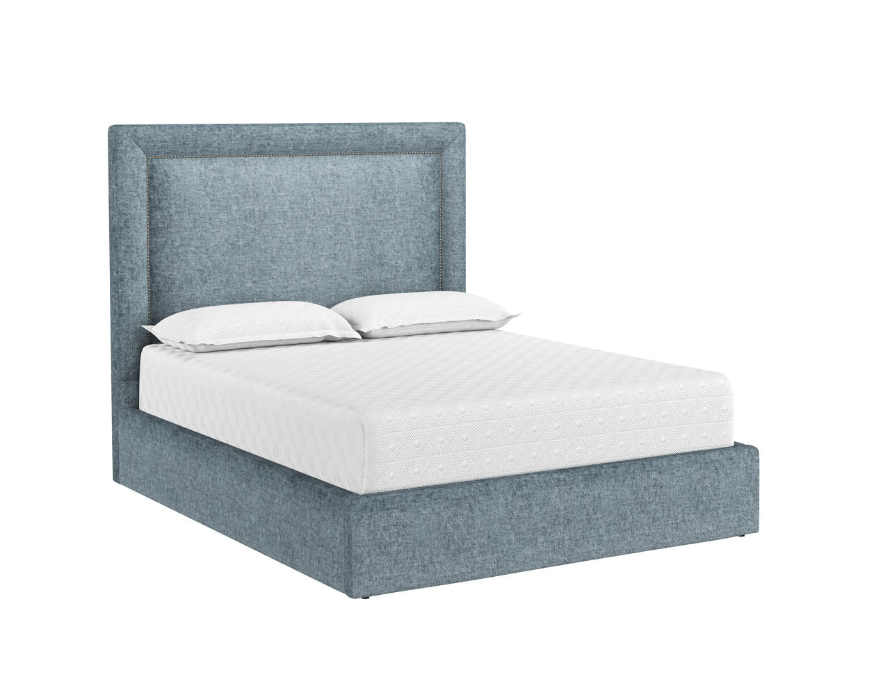 Nylah Bed - Queen - Bergen French Blue