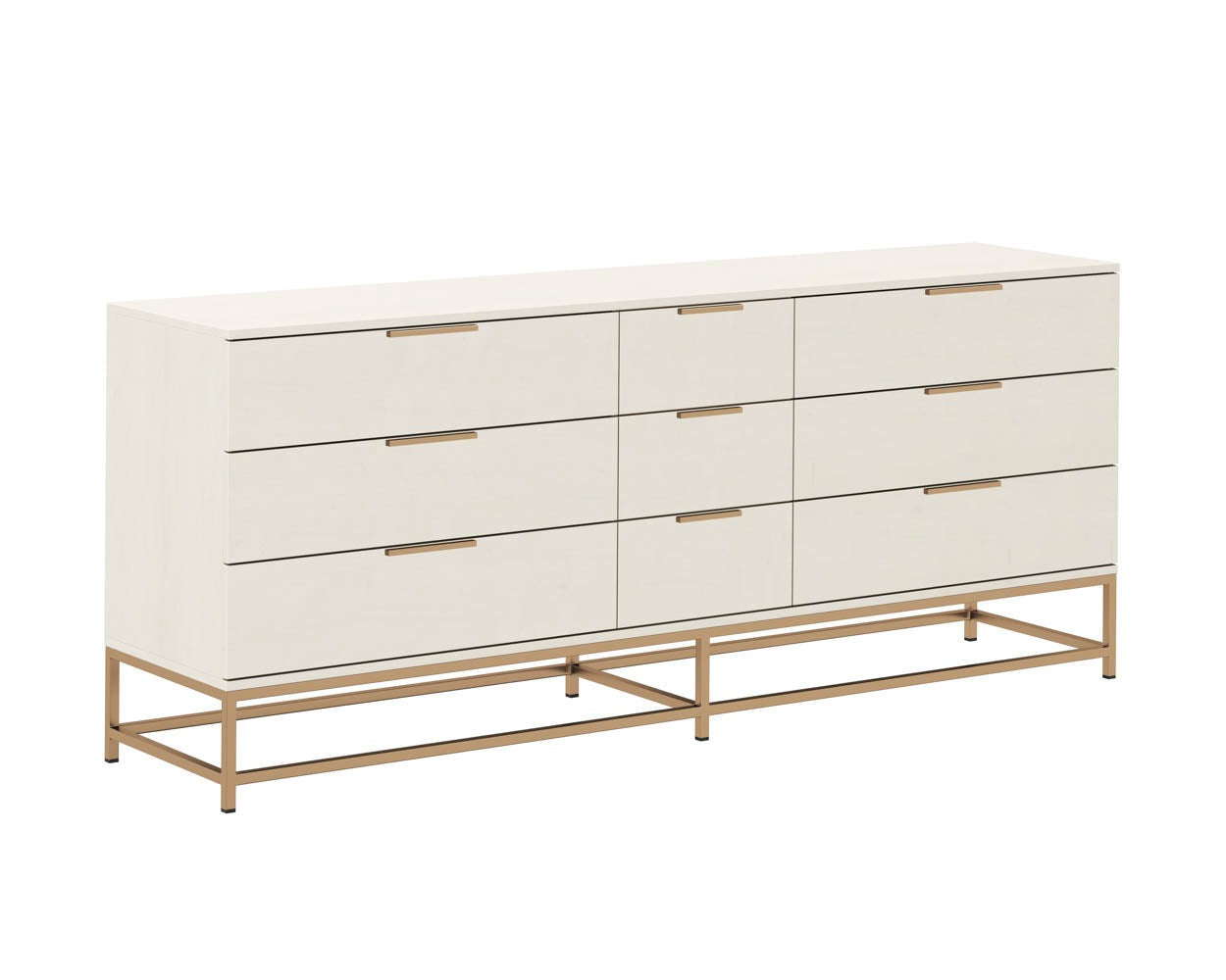 Rebel Dresser - Large - Champagne Gold - Cream