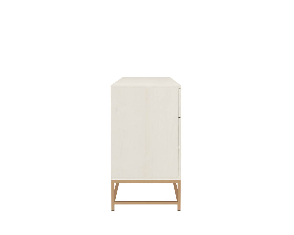 Rebel Dresser - Large - Champagne Gold - Cream
