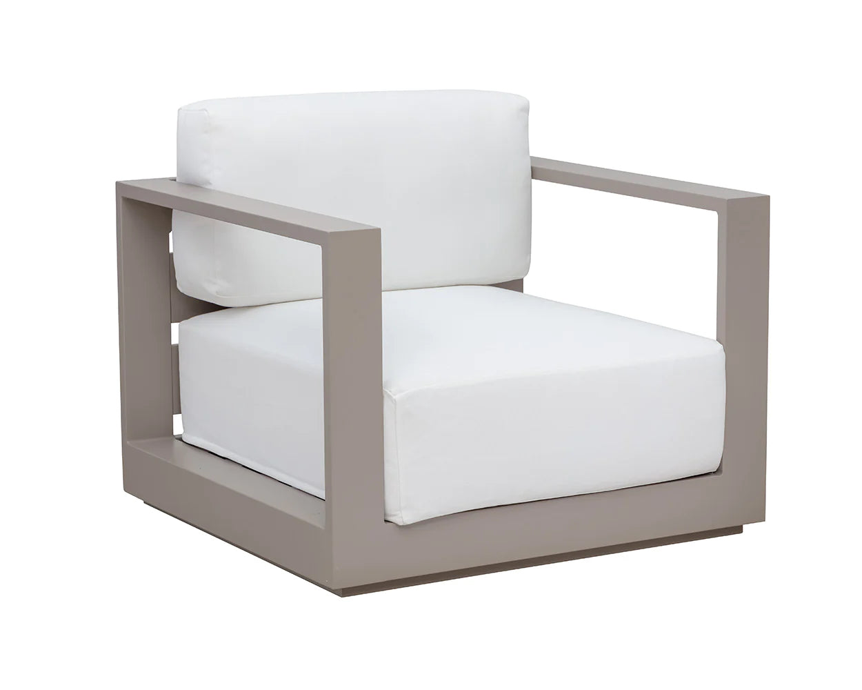 Tavira Armchair - Stinson White - Greige (Patio/Outdoor)