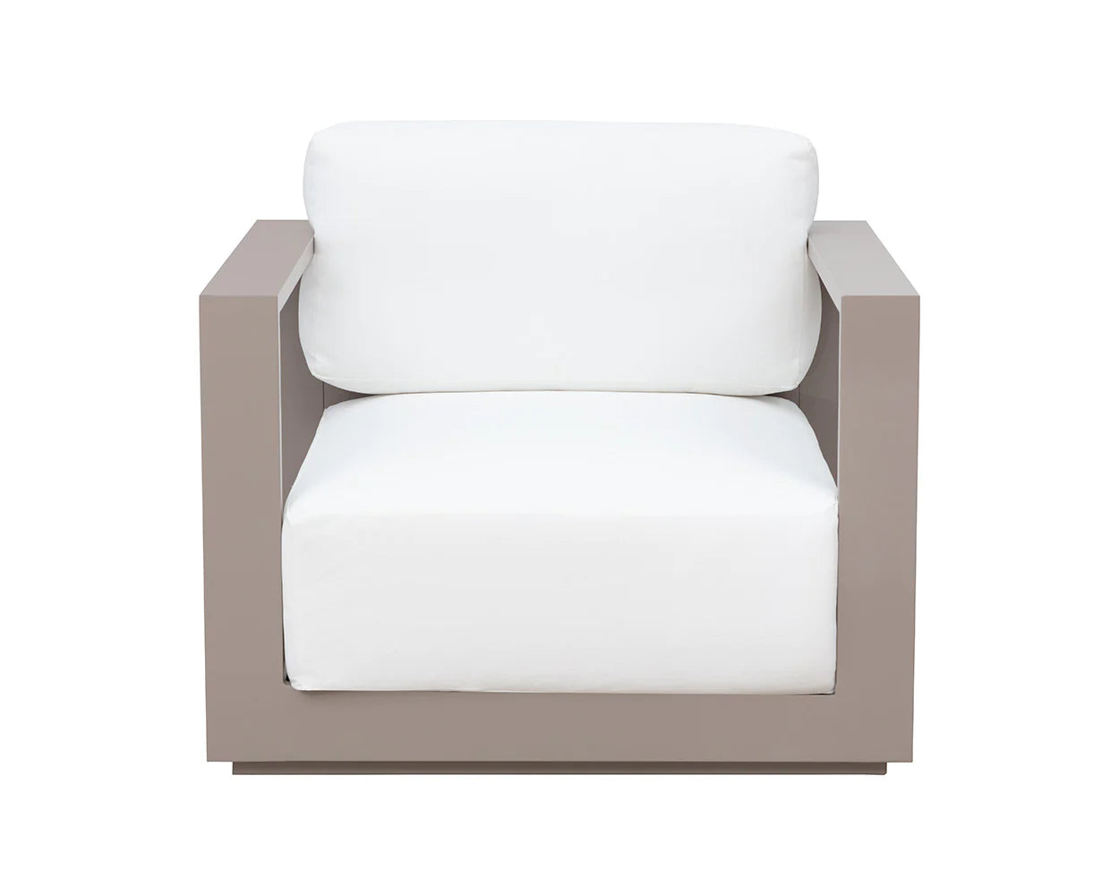 Tavira Armchair - Stinson White - Greige (Patio/Outdoor)