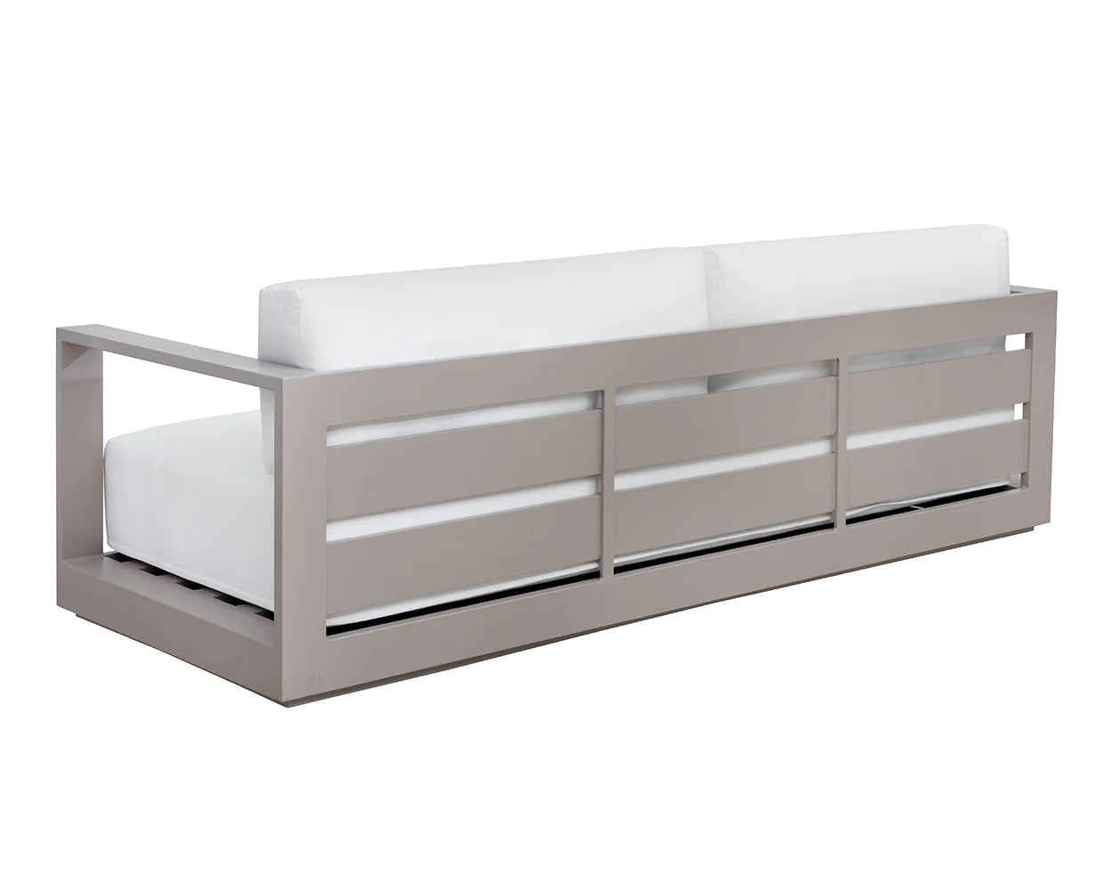 Tavira Sofa - Stinson White - Greige (Patio/Outdoor)