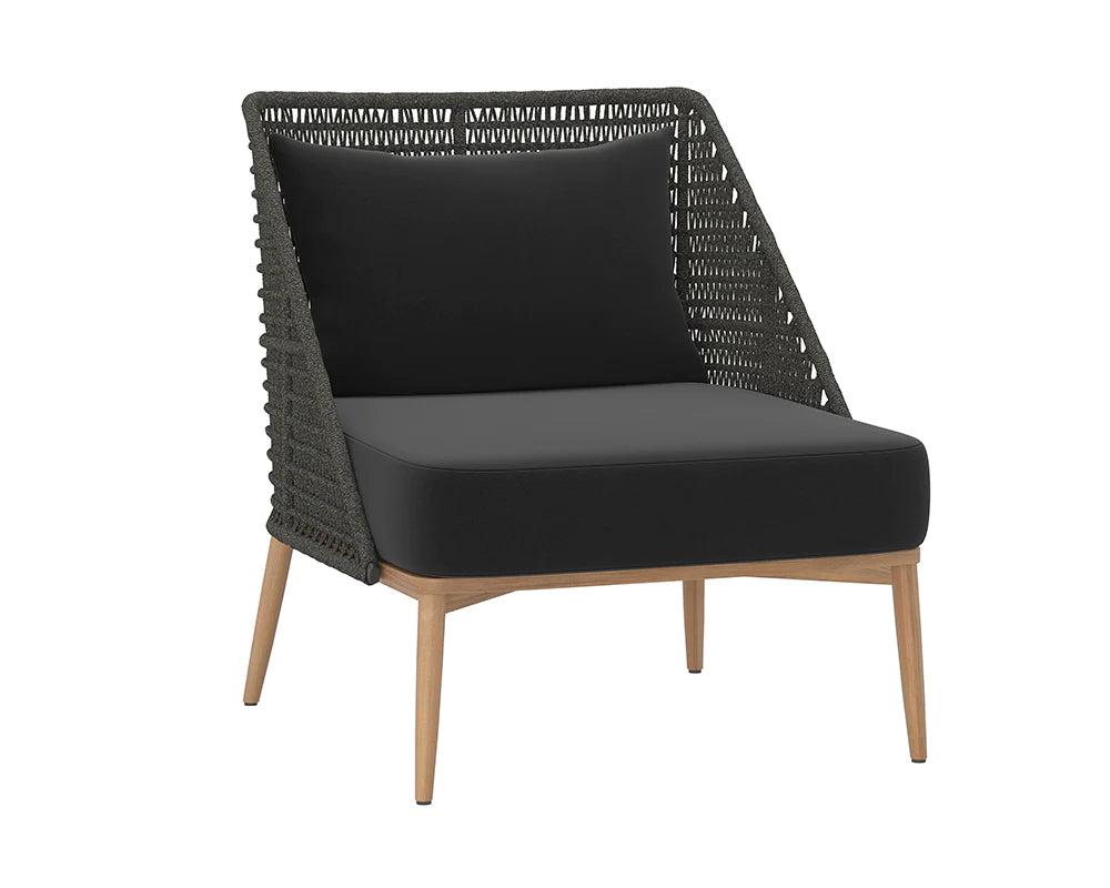 Andria Lounge Chair - Arashi Black (Patio/Outdoor)