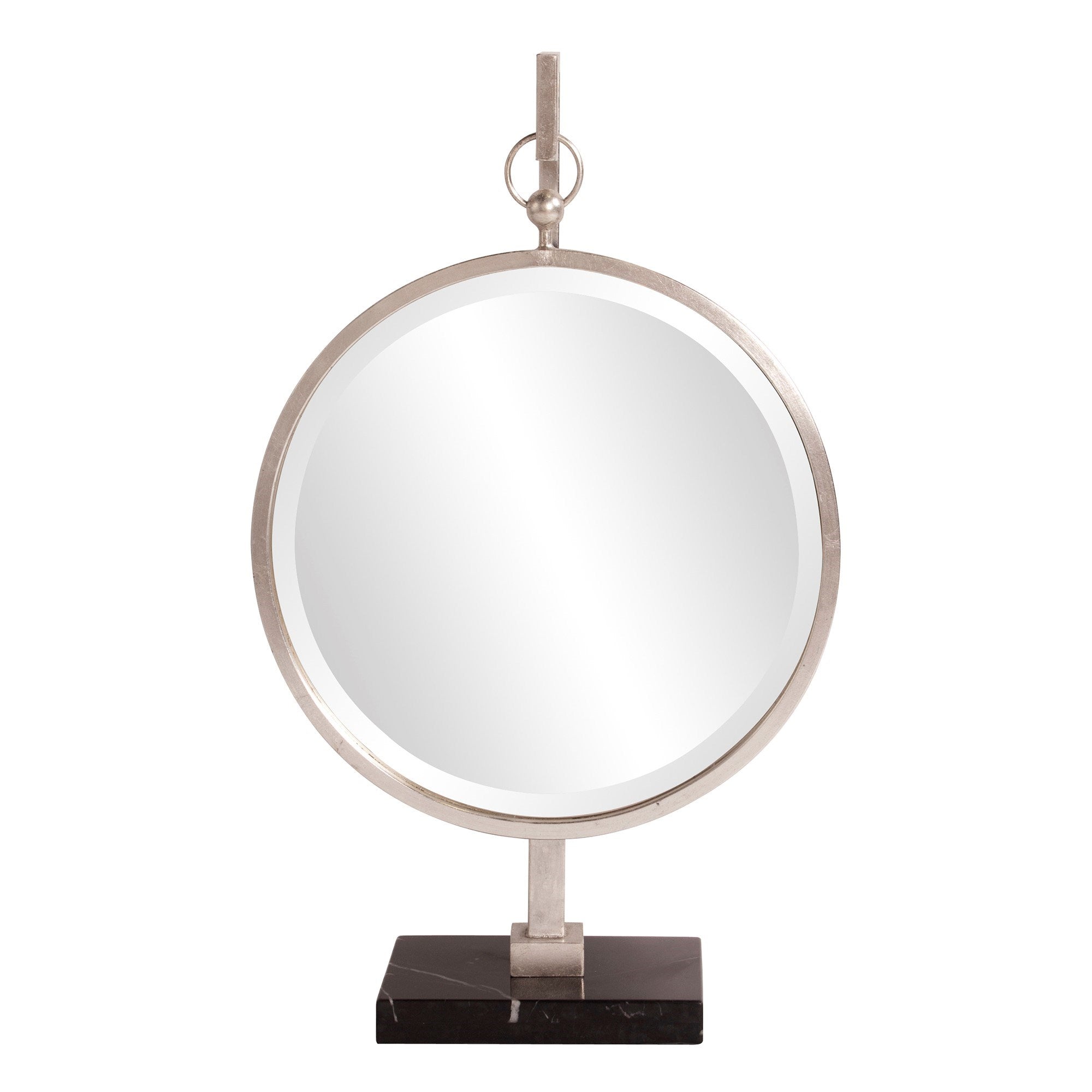 Medallion Silver Mirror