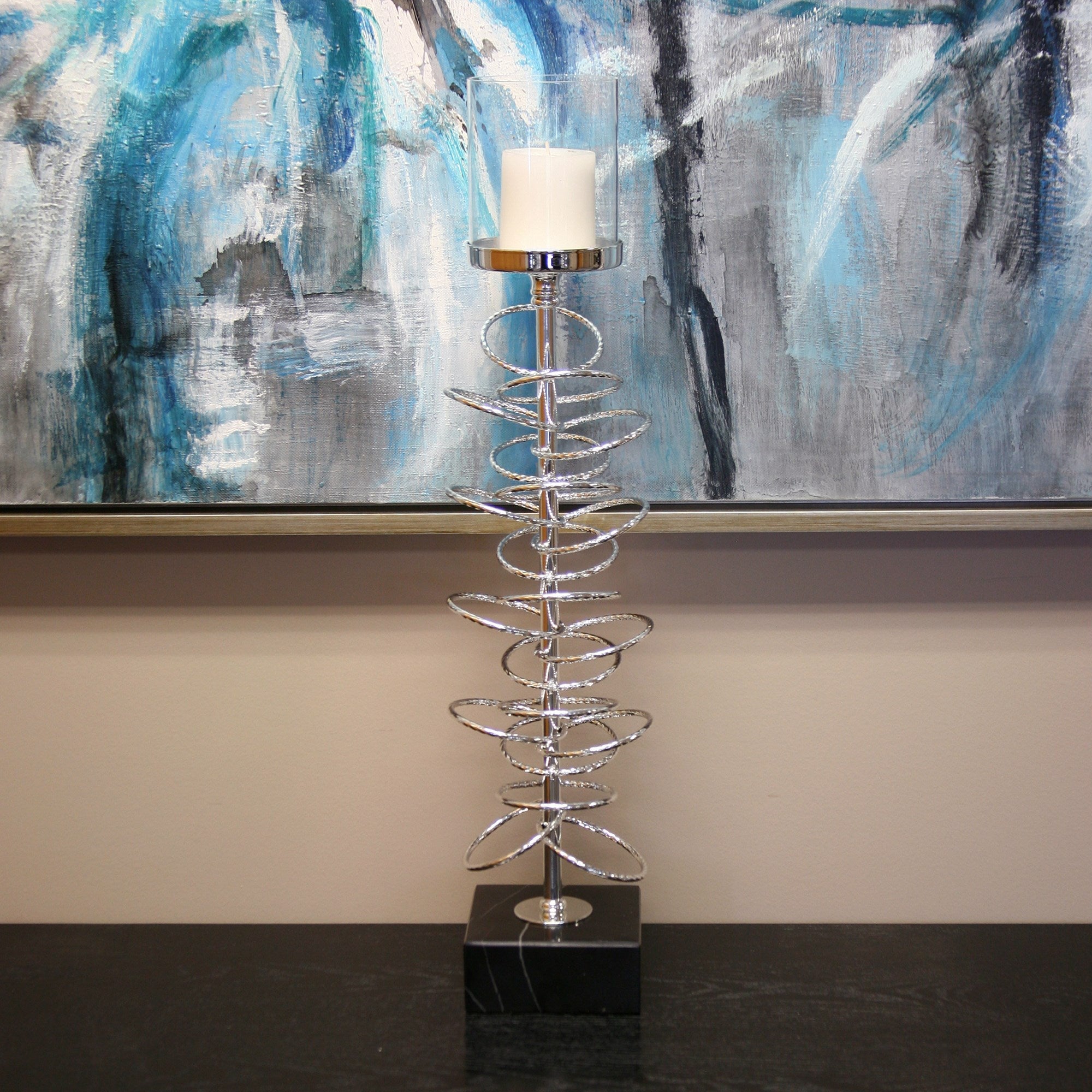 Ring Toss Candle Holder, Large