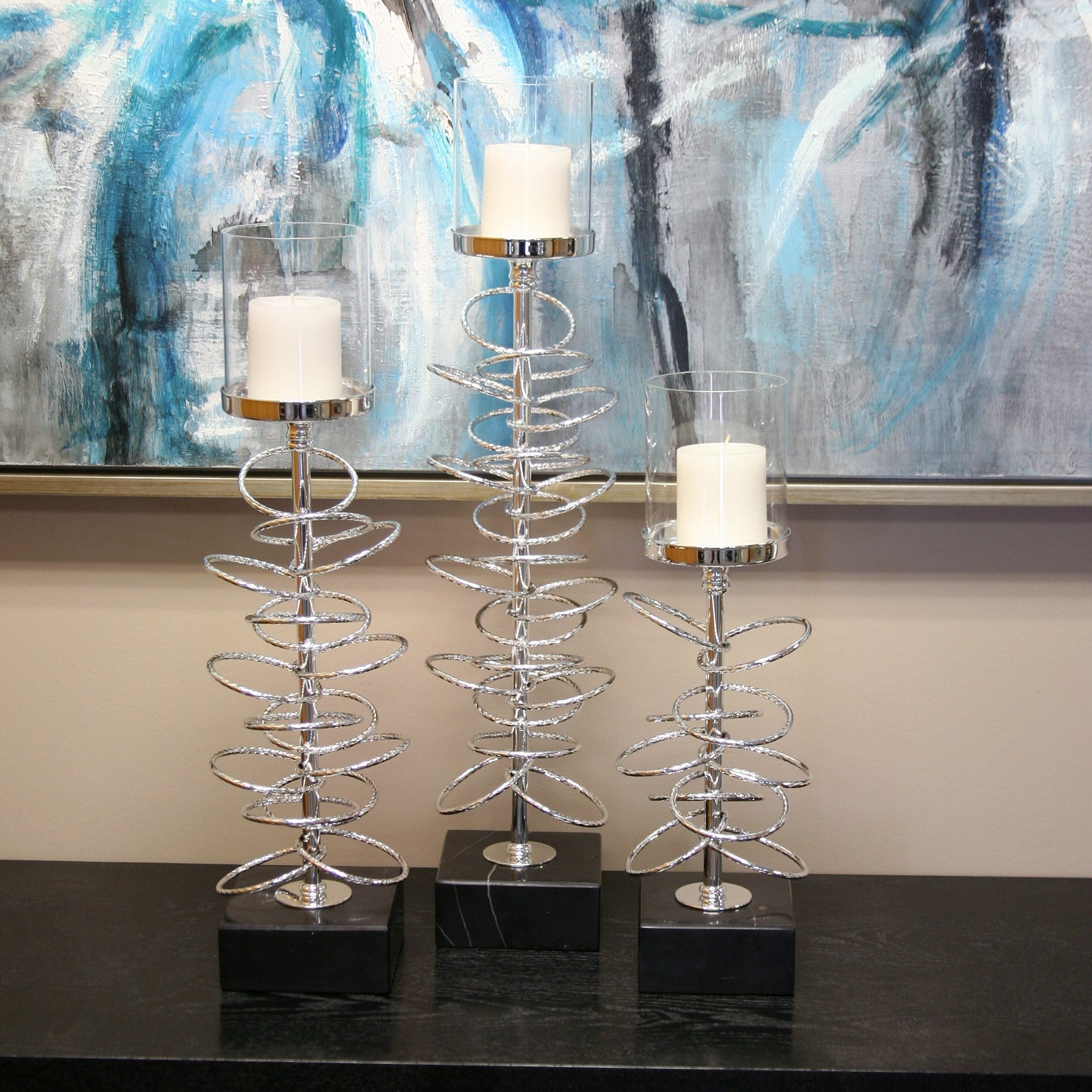 Ring Toss Candle Holder, Large