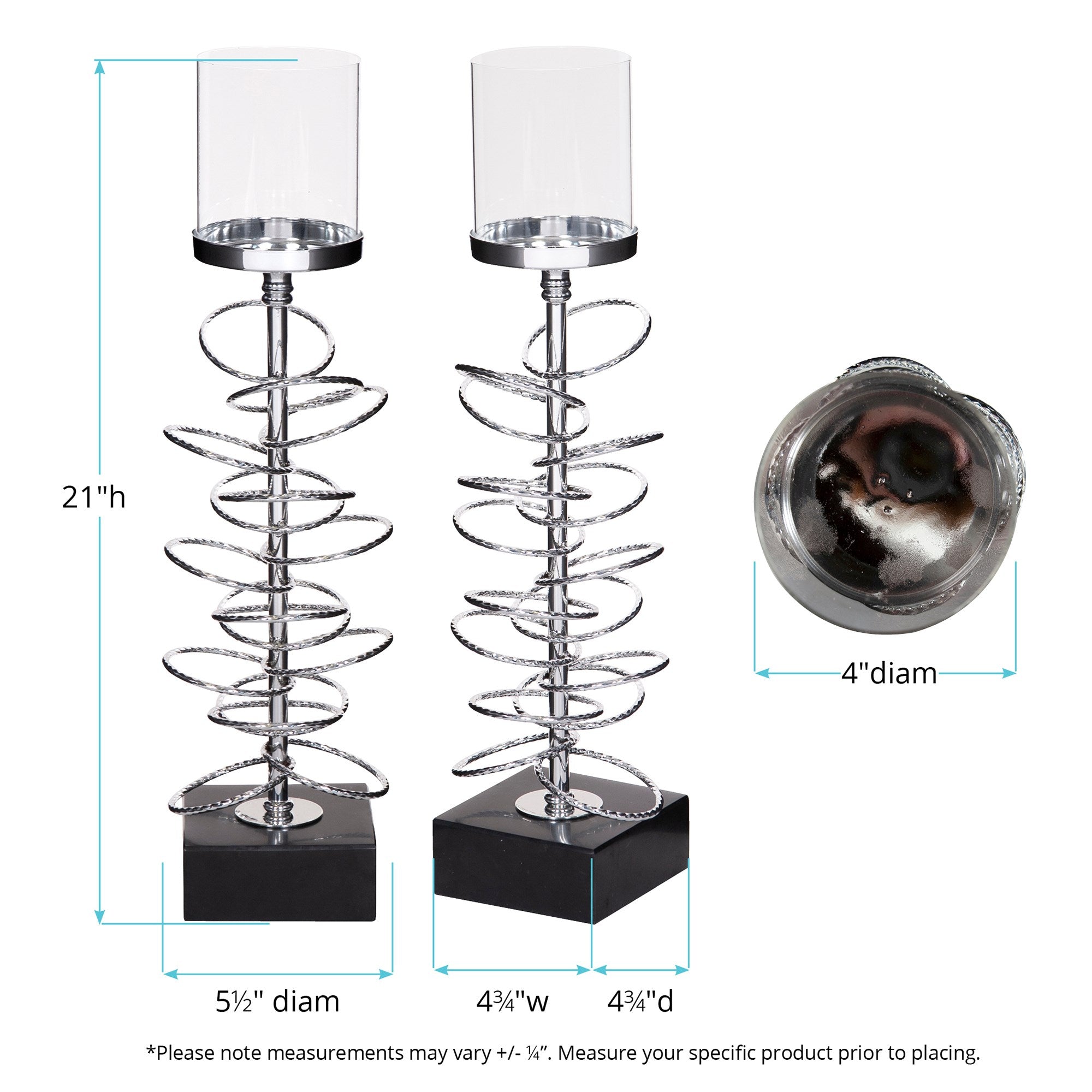 Ring Toss Candle Holder, Medium