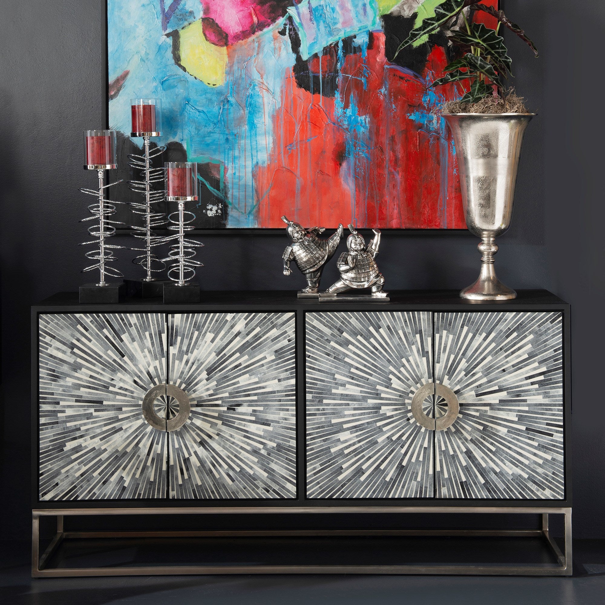 Ring Toss Candle Holder, Medium