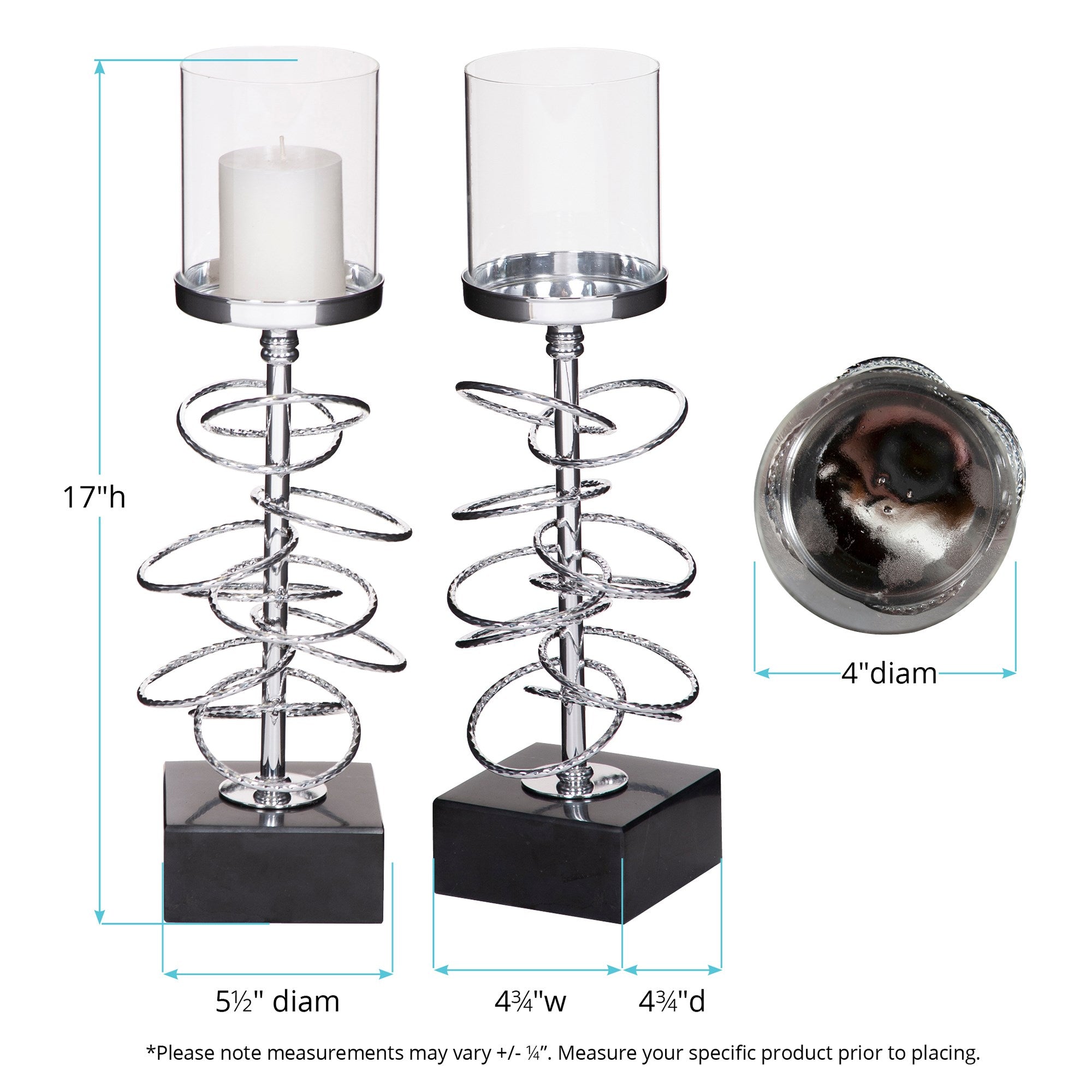 Ring Toss Candle Holder, Small