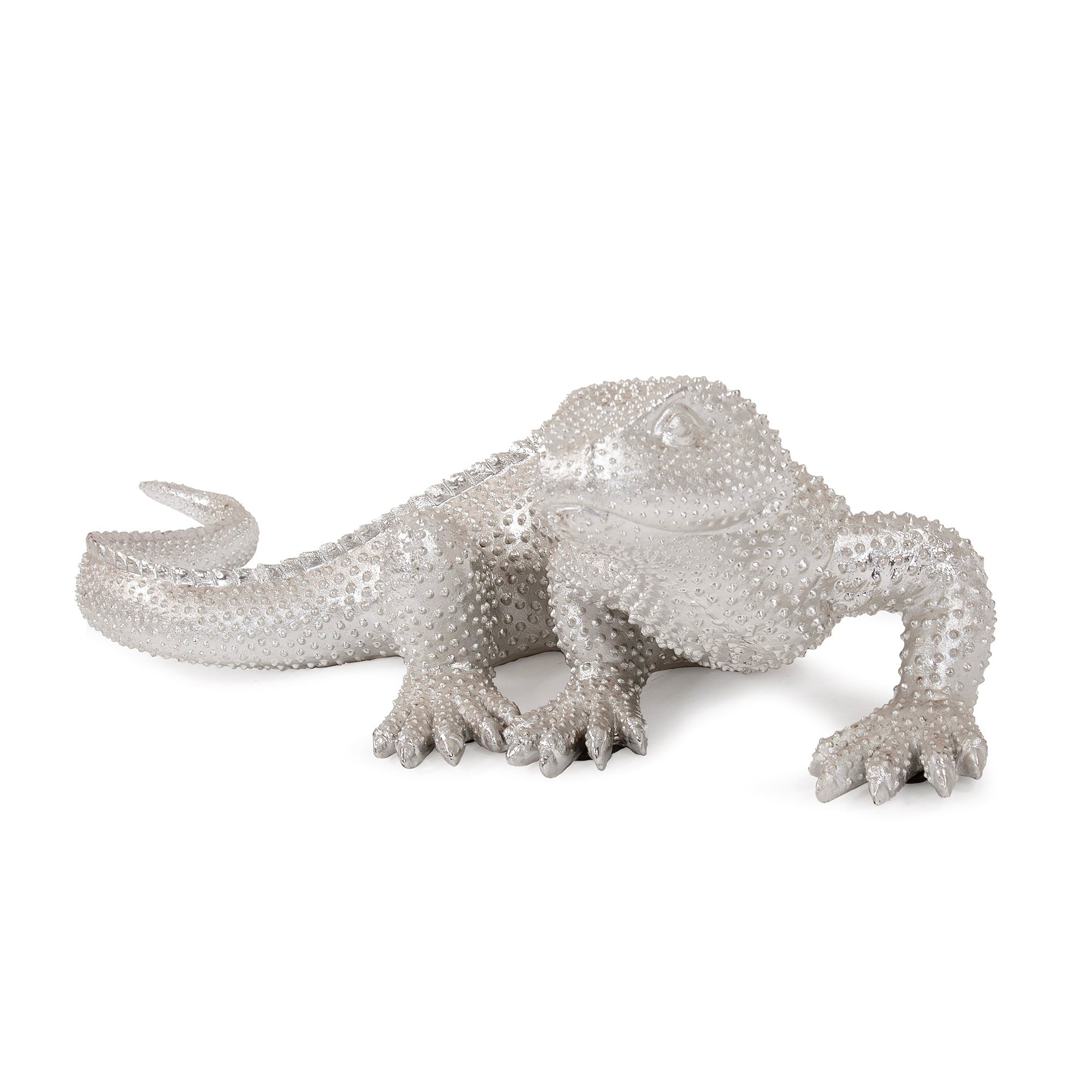 Bright Nickel Plated Lizard