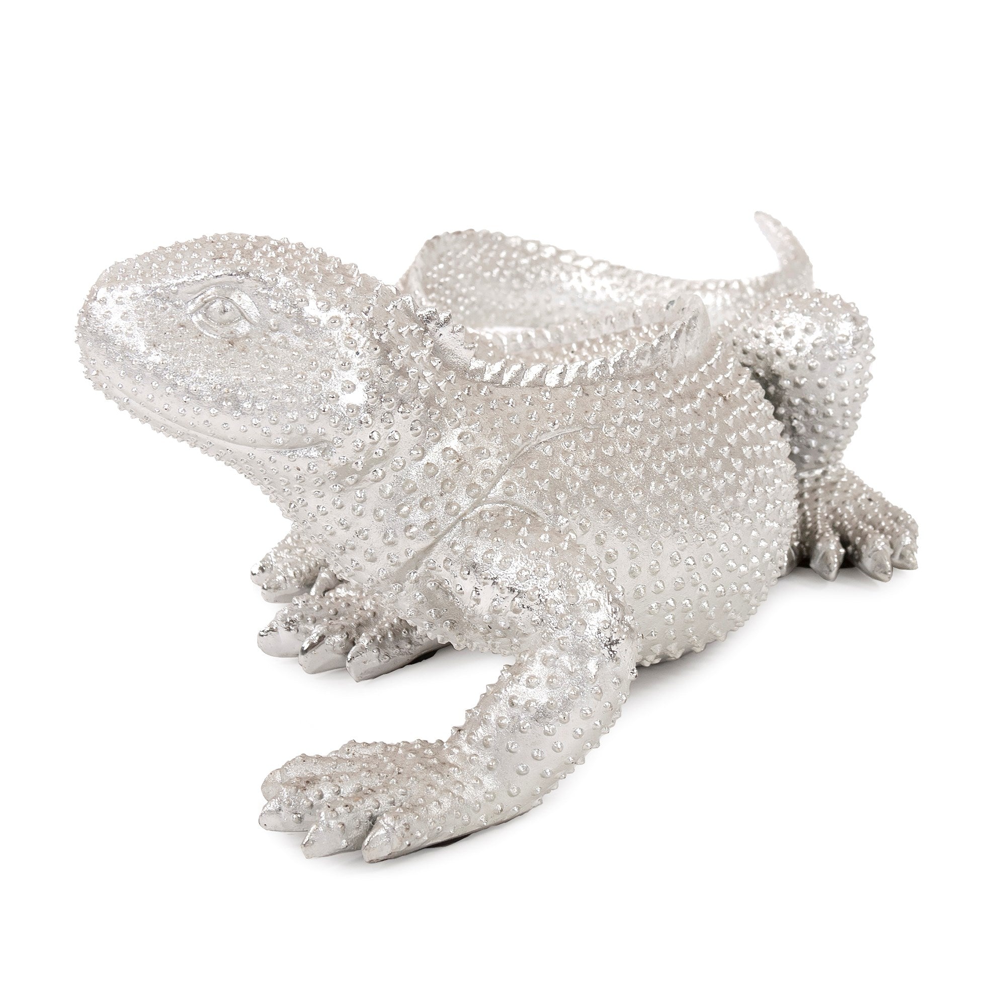 Bright Nickel Plated Lizard