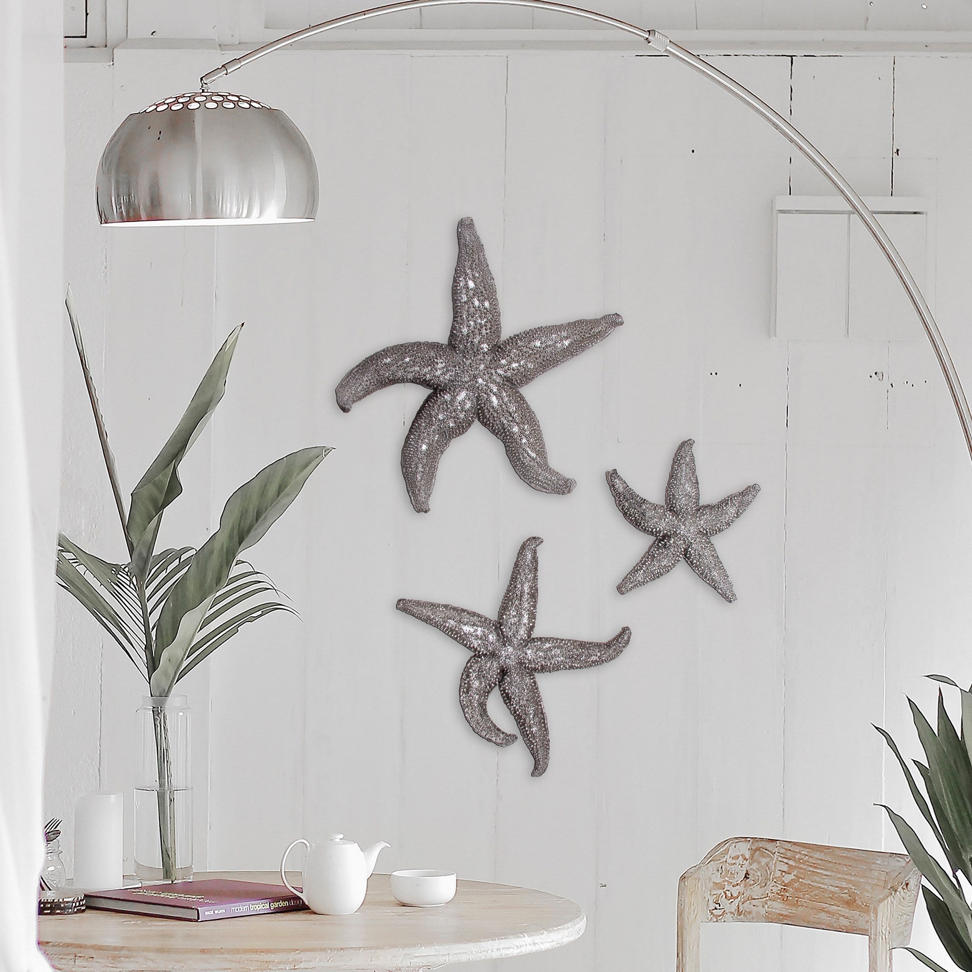 Deep Pewter Starfish - small