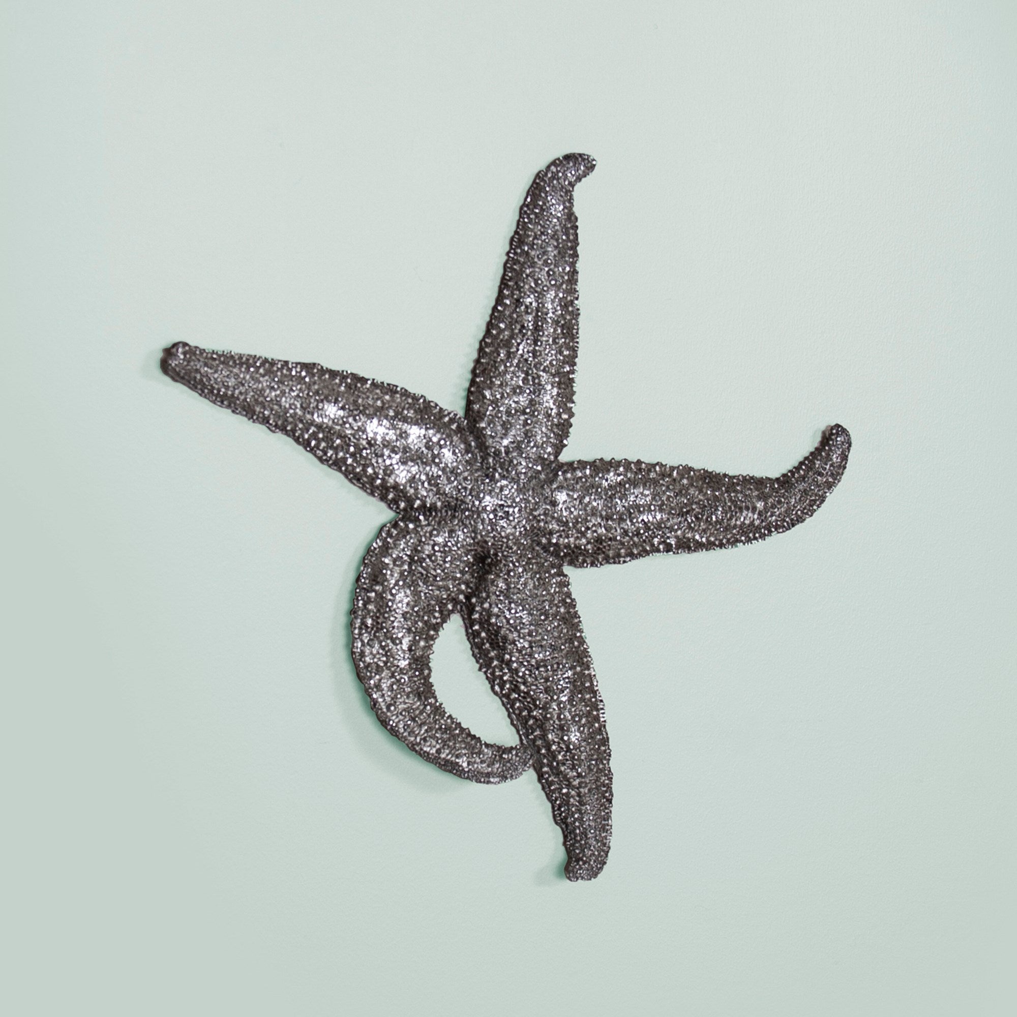 Deep Pewter Starfish - medium