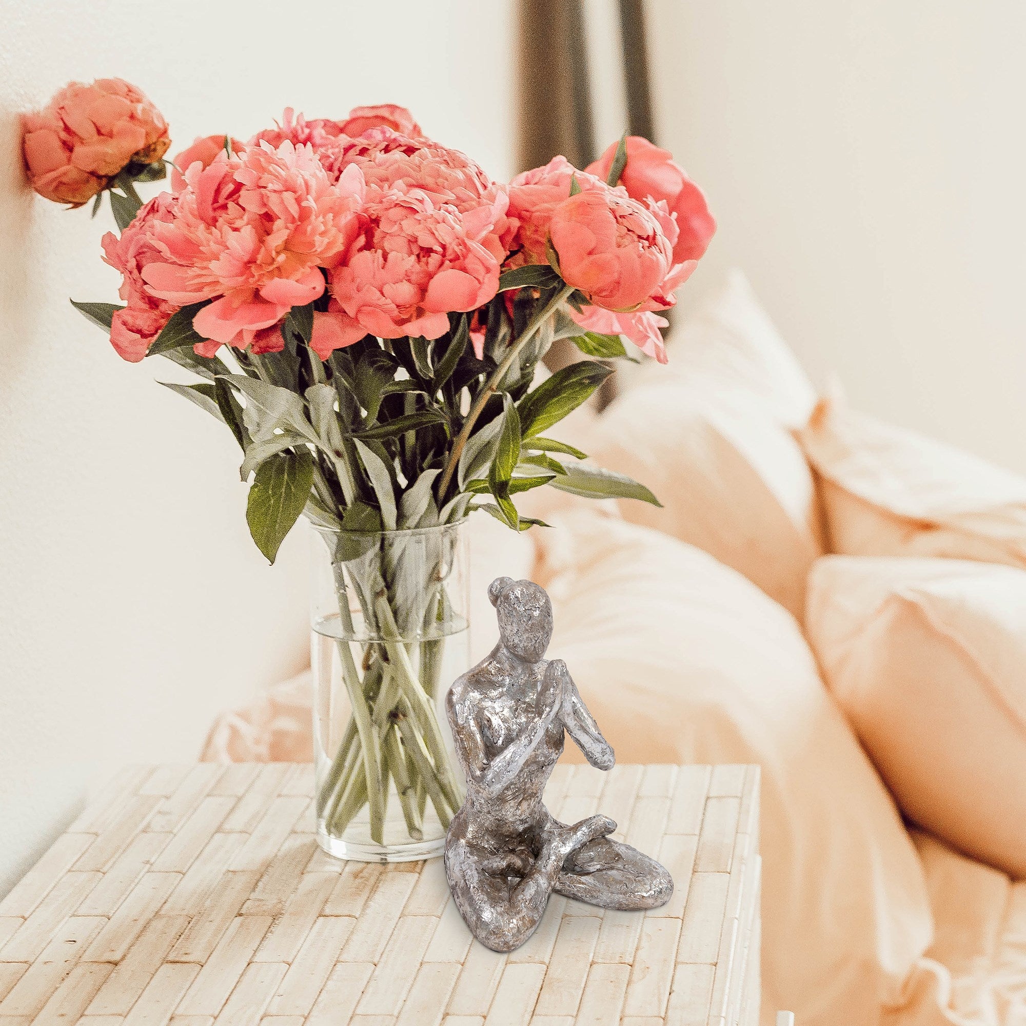 Lotus Yoga Pose Figure