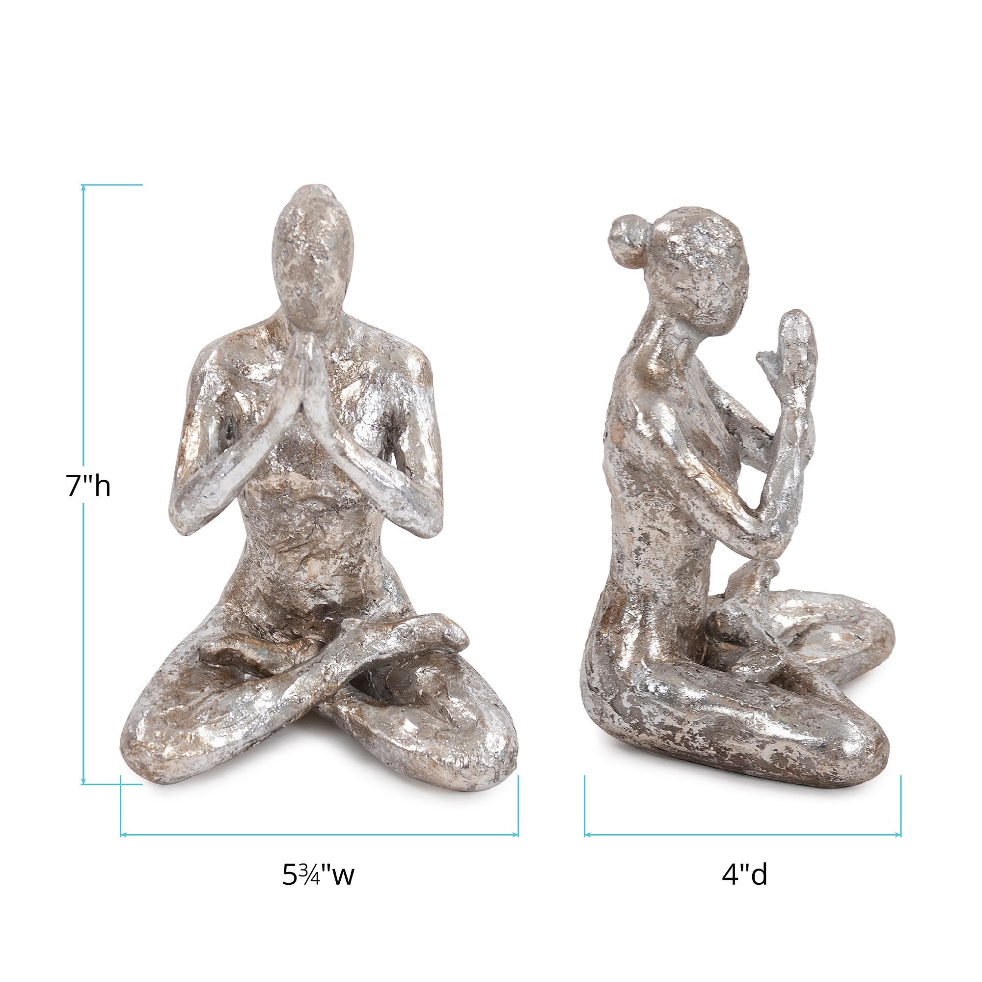 Lotus Yoga Pose Figure