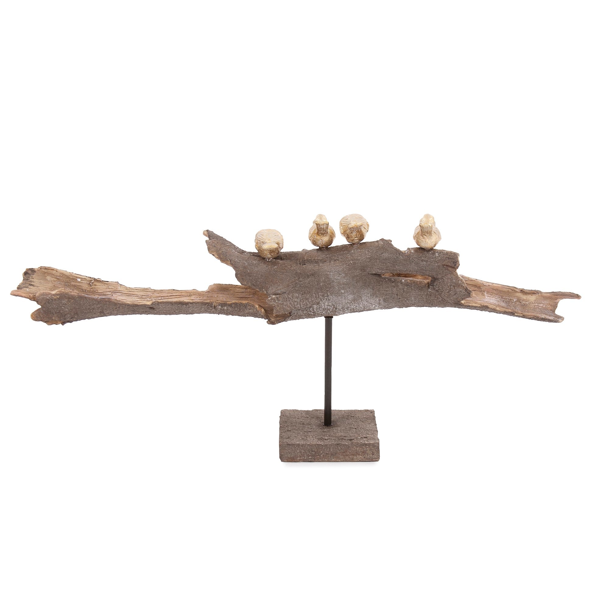 Perched Birds Statue