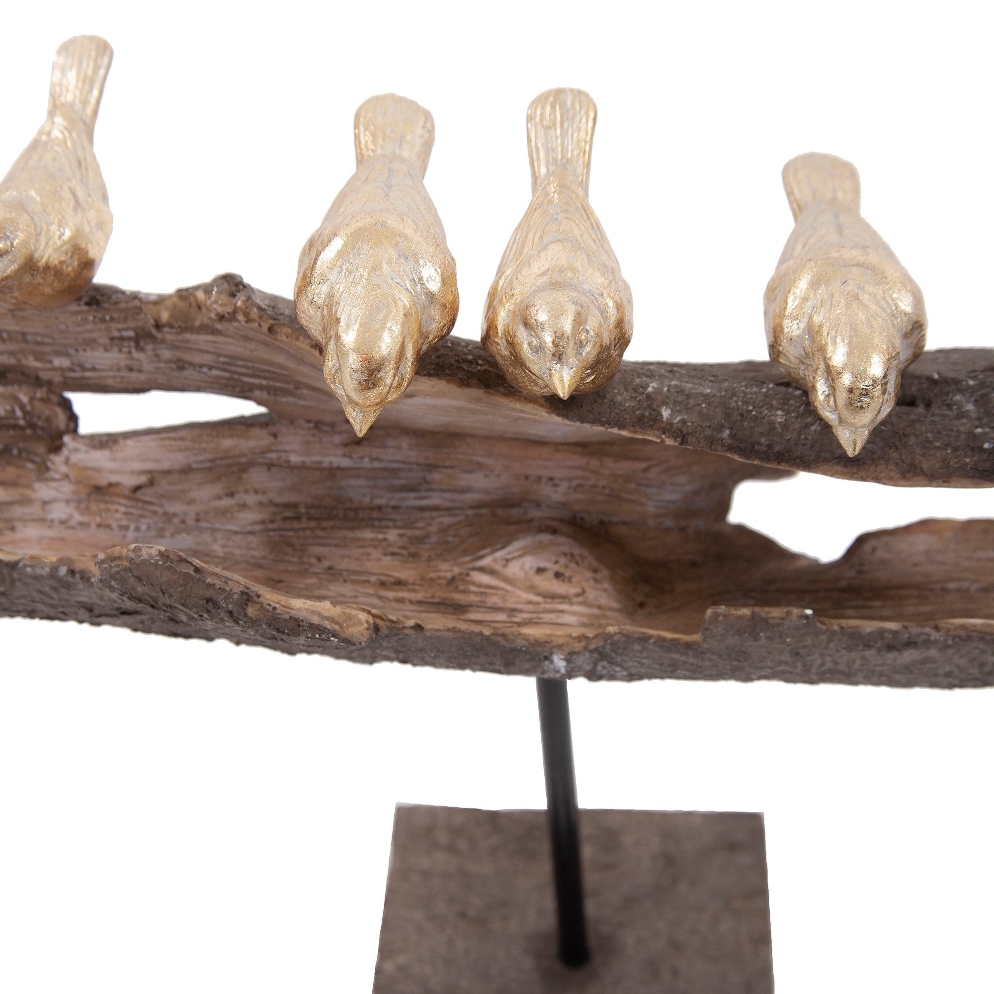 Perched Birds Statue