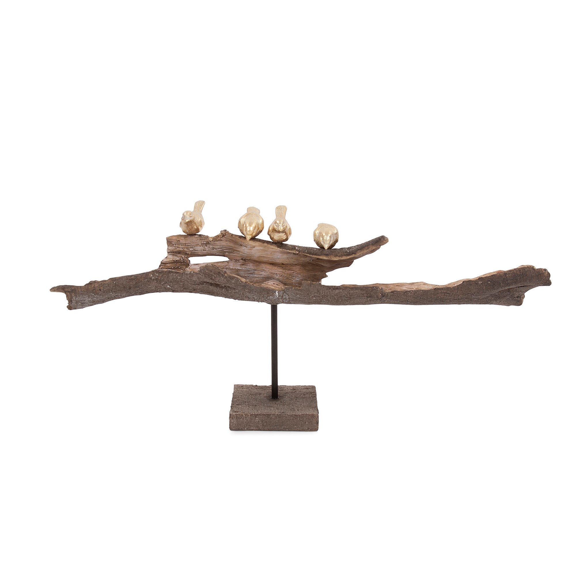 Perched Birds Statue