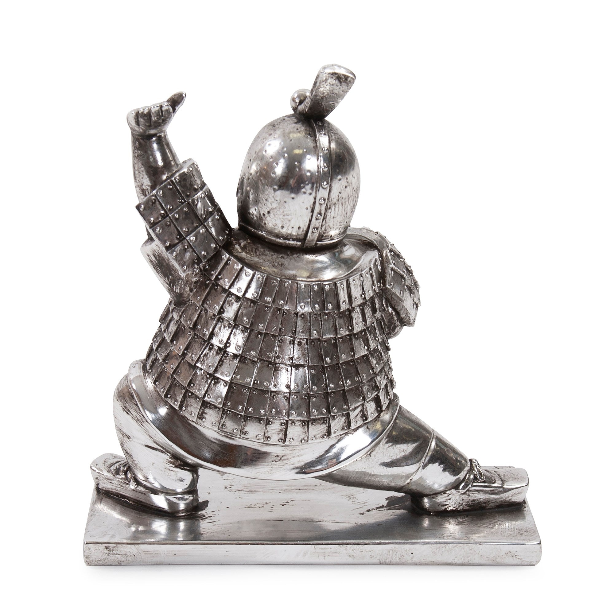 Lunging Zenkutsu Soldier Sculpture