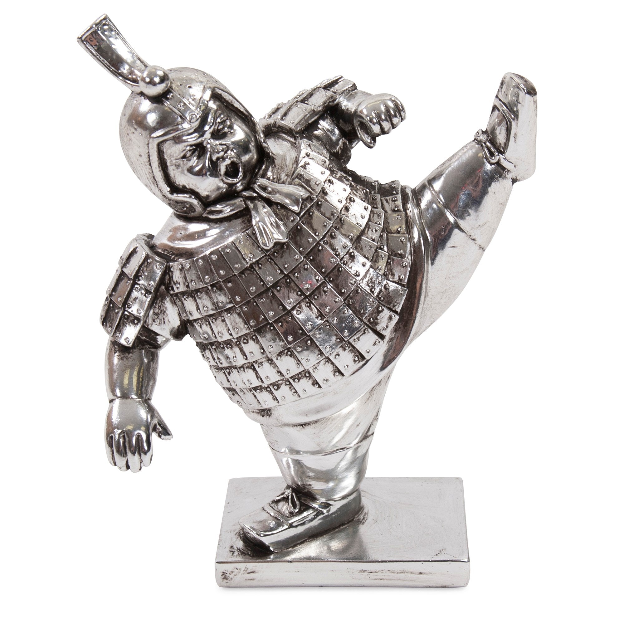 High Kick Uchiro Soldier Sculpture