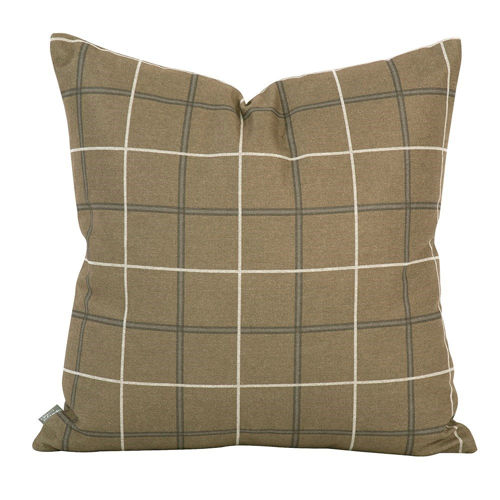 Oxford Moss Poly Pillow- 20" x 20"