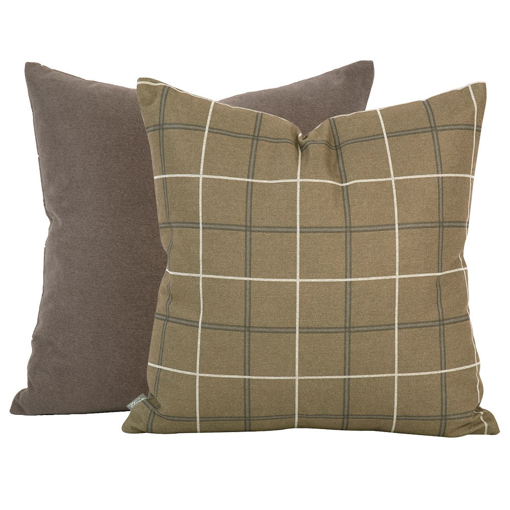 Oxford Moss Down Pillow- 20" x 20"