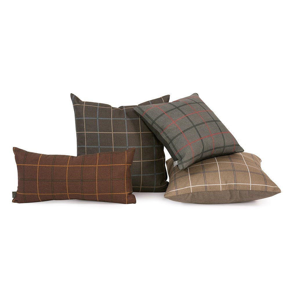 Oxford Chocolate Poly Pillow- 20" x 20"