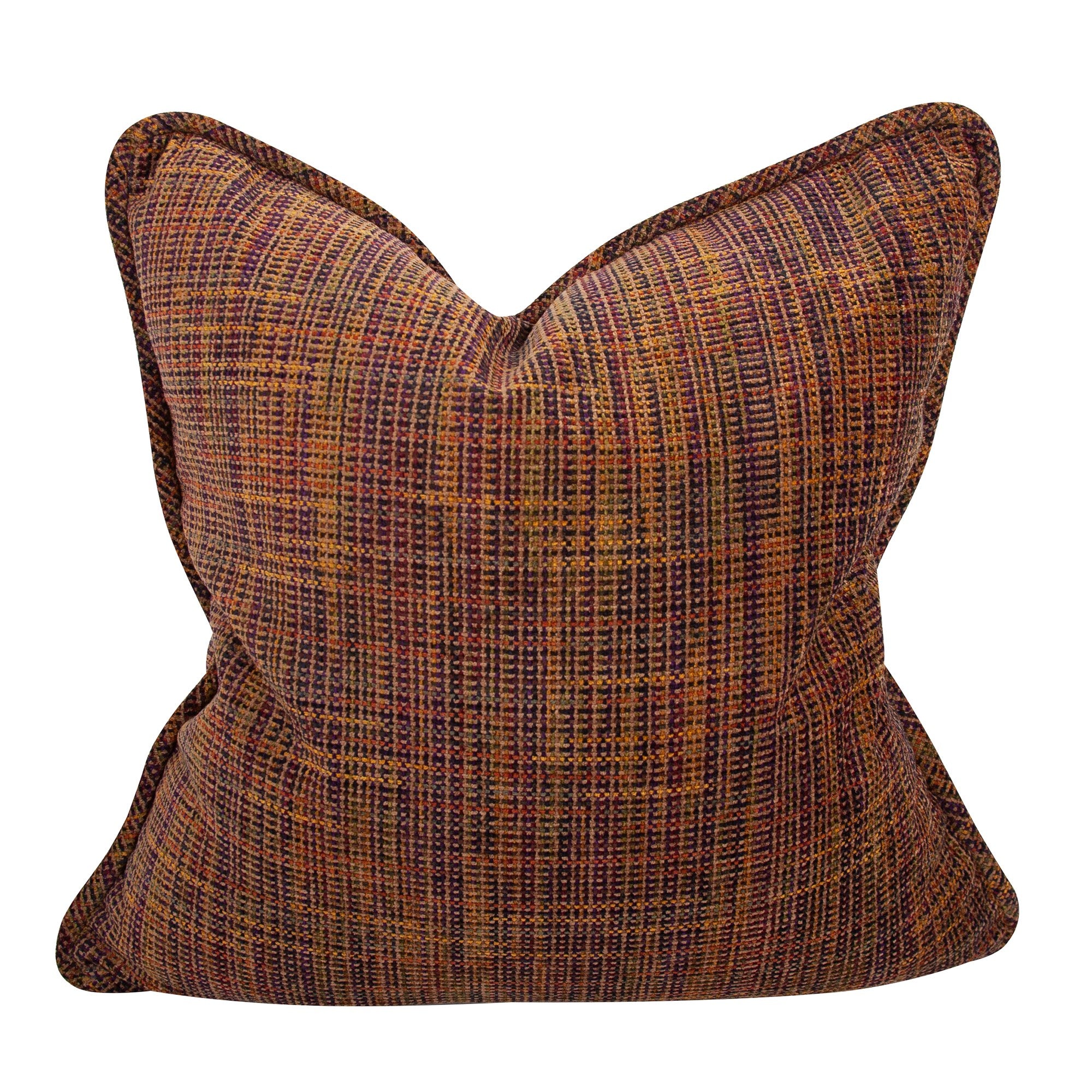 Mica Eggplant Down Pillow- 20" x 20"