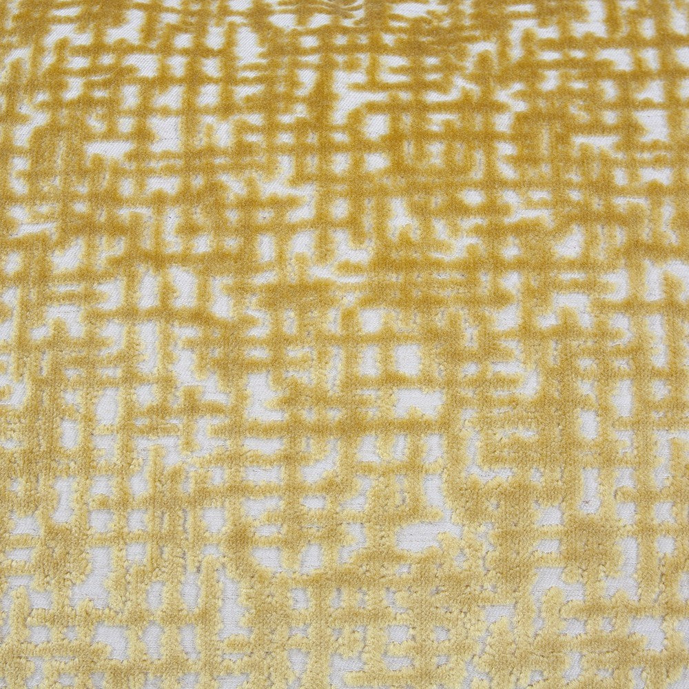 Crevasse Citron Down Pillow- 20" x 20"