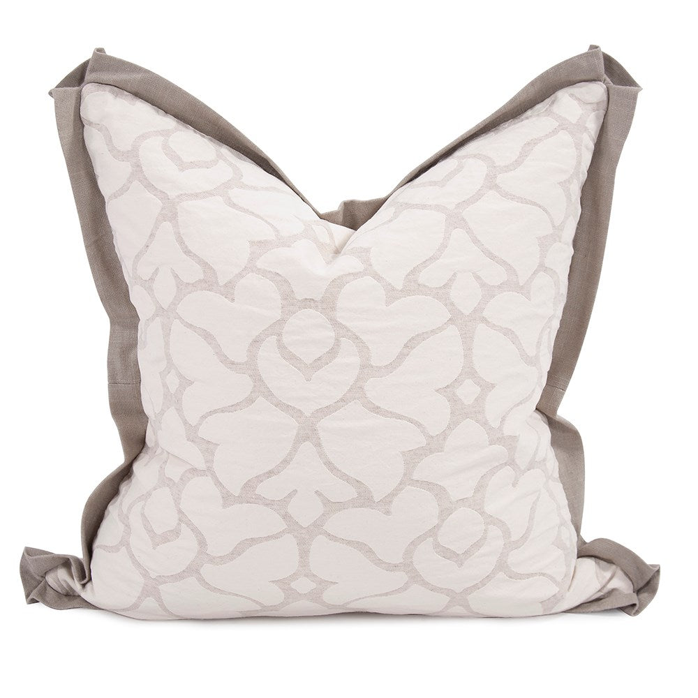 Fluers Linen Down Pillow- 20" x 20"
