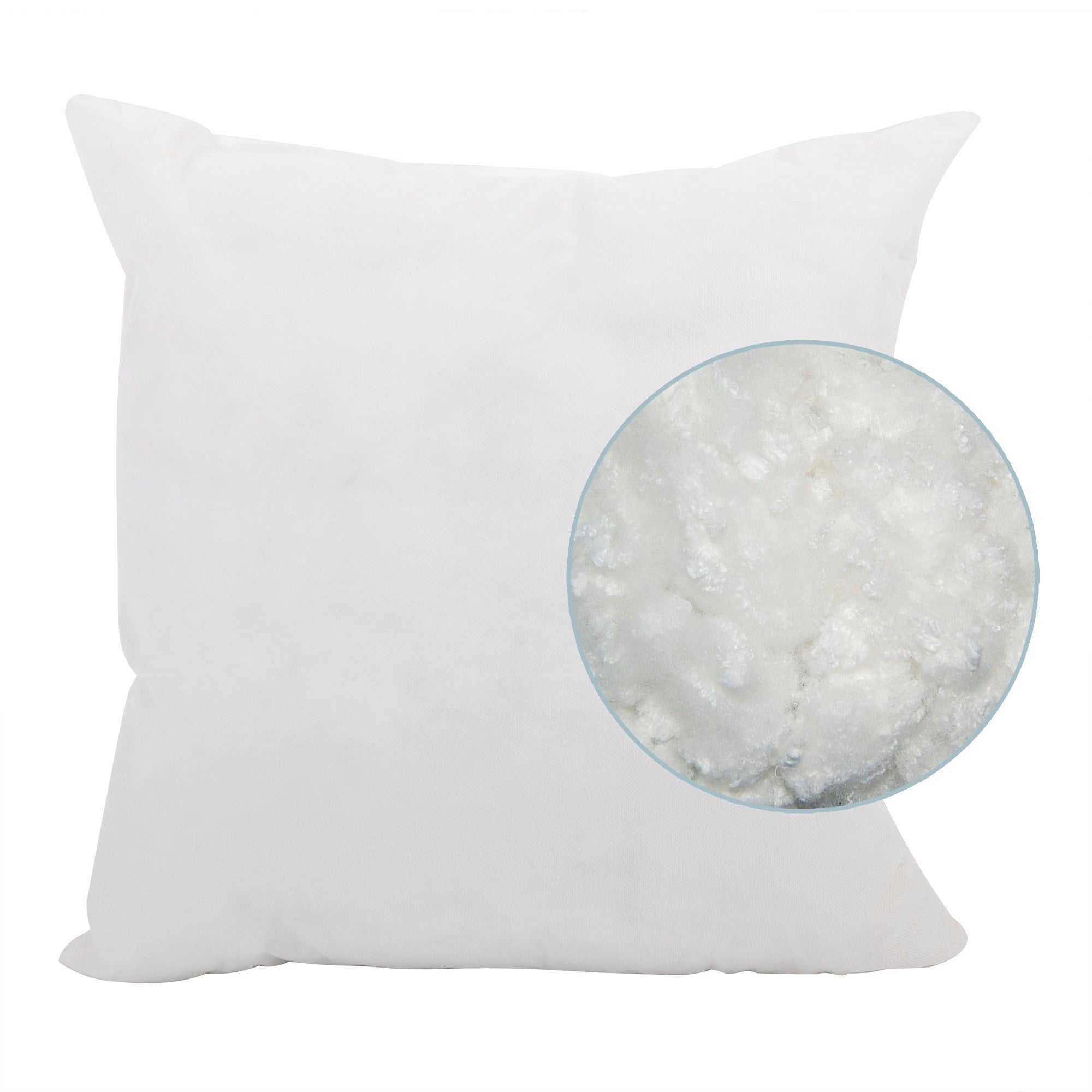 Stanton Turquoise Poly Pillow- 20" x 20"