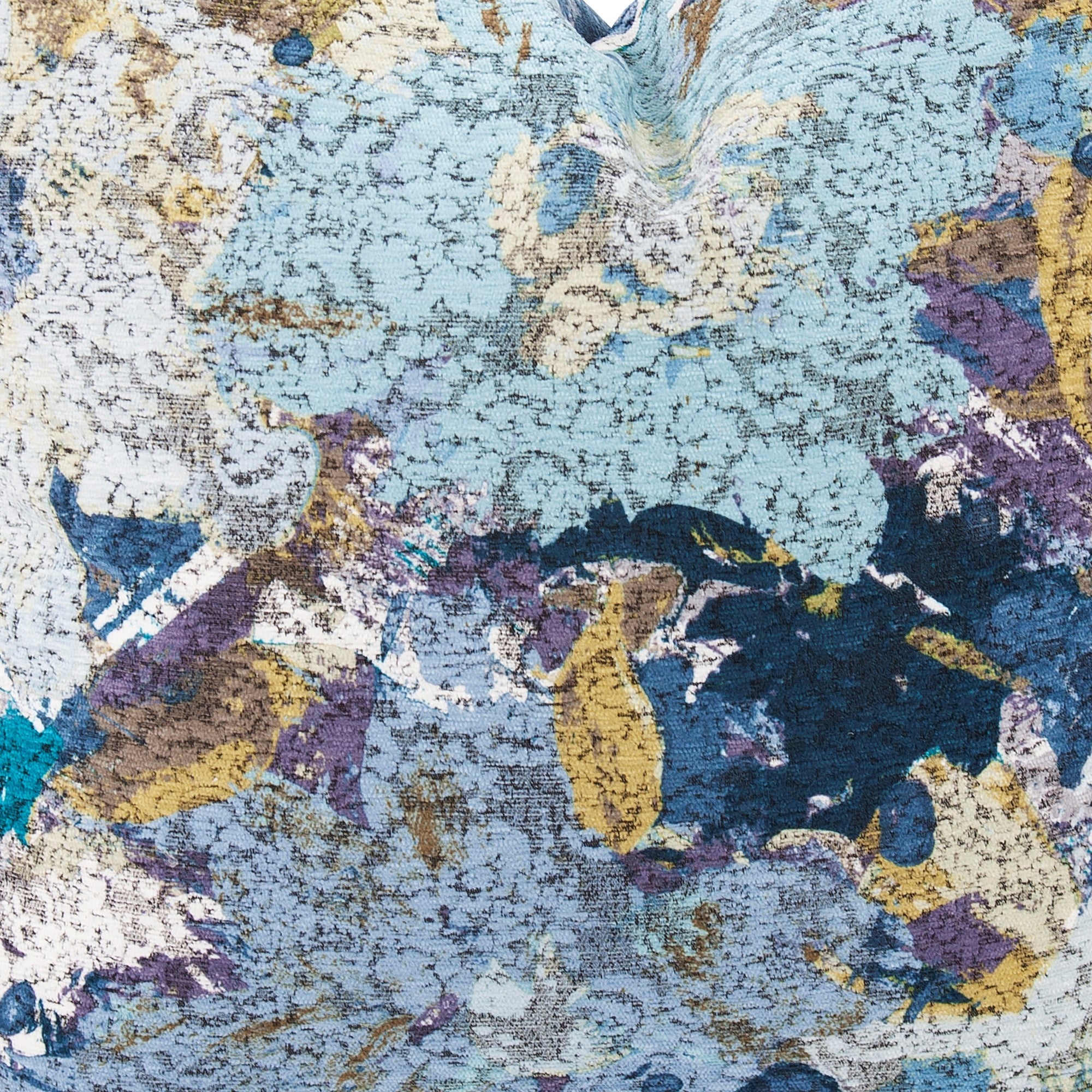 Stanton Turquoise Down Pillow- 20" x 20"