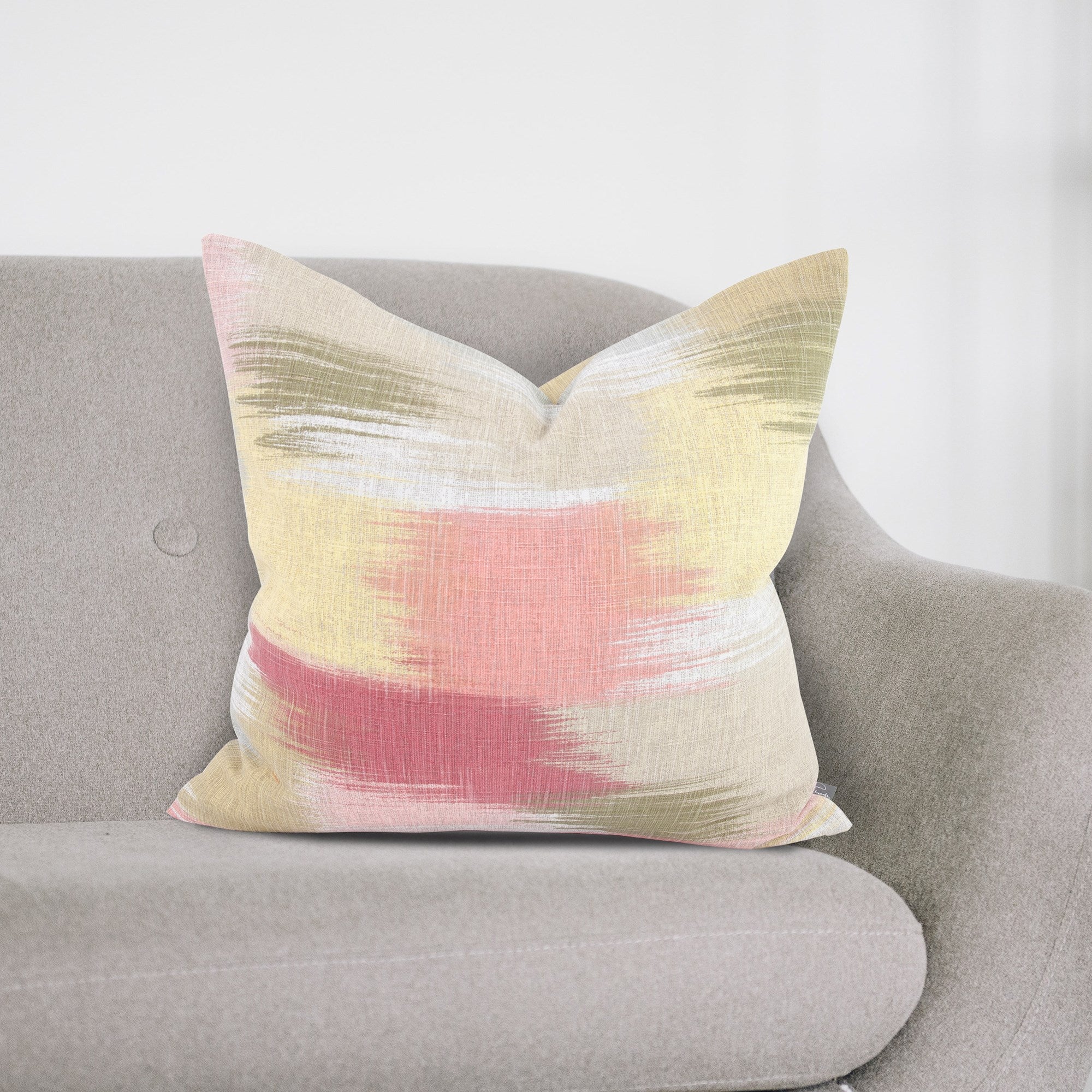 Gleam Coral Down Pillow- 20" x 20"